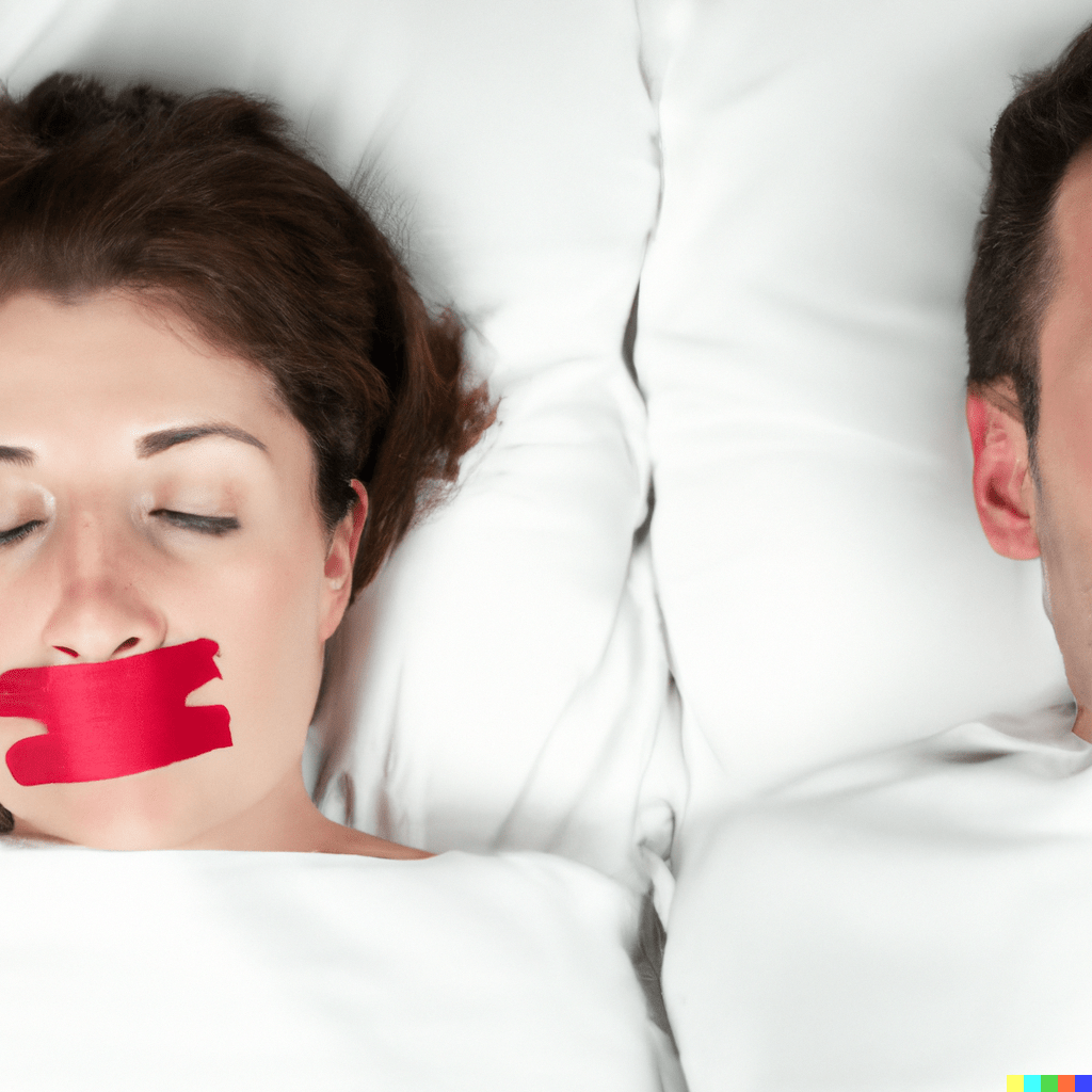 Why You Should Tape Your Mouth Shut at Night